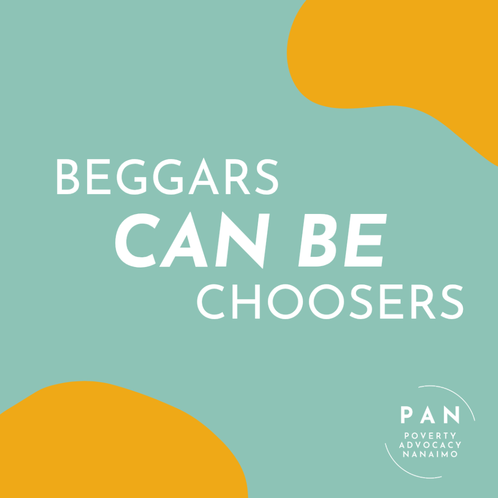 Beggars CAN BE&nbsp;Choosers