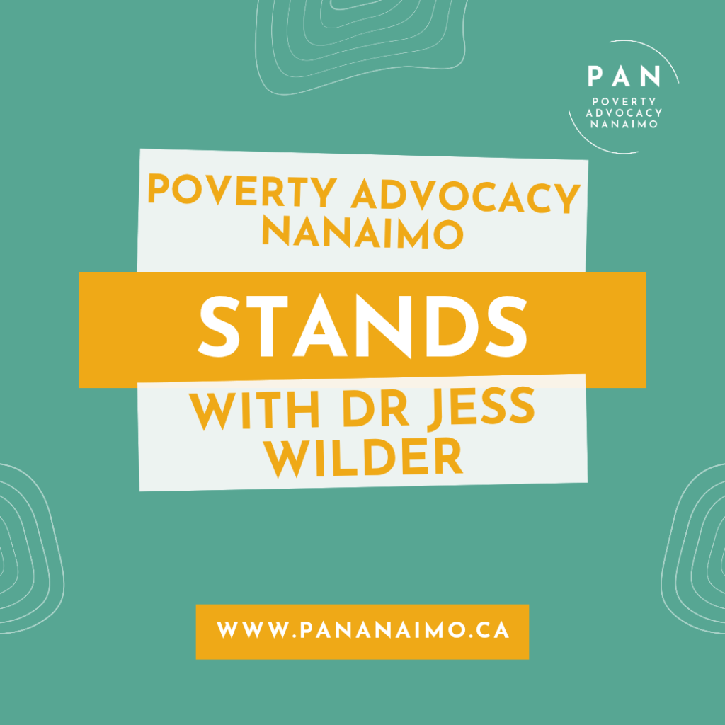 PAN Stands with Dr. Jess&nbsp;Wilder